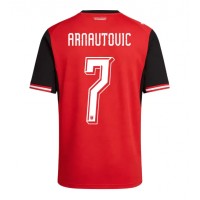 Stroje piłkarskie Austria Marko Arnautovic #7 Koszulka Podstawowej dla dzieci MŚ 2026 Krótki Rękaw (+ szorty)